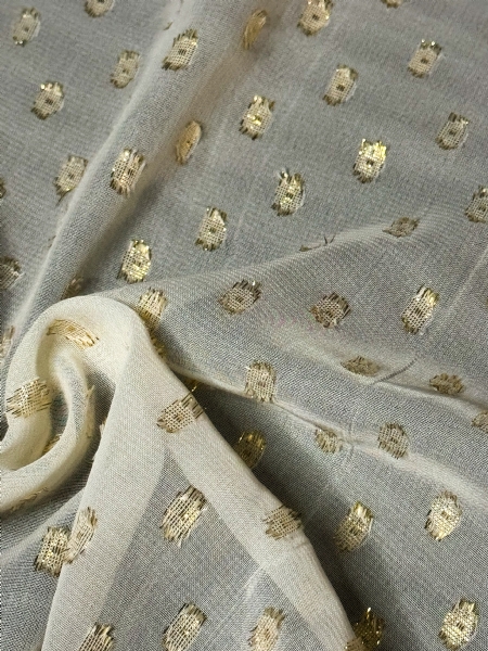 FANTAZY FRESCOED CHIFFON LUREX CROWNING