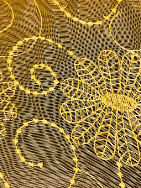 FANTAZY FRESCOED TULLE FLORAL