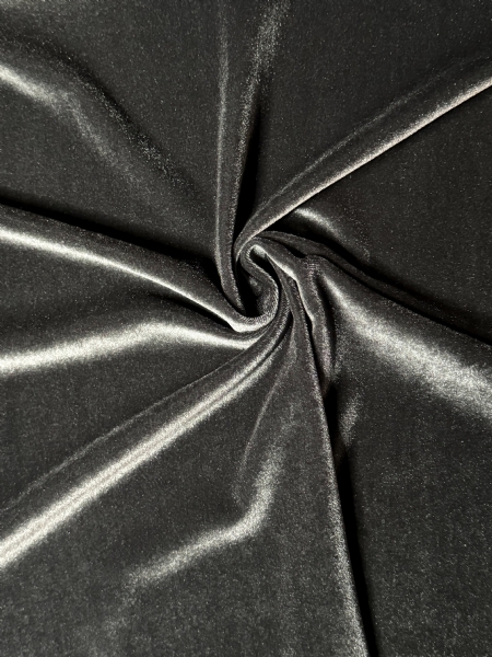 JERSEY VELVET PLAIN