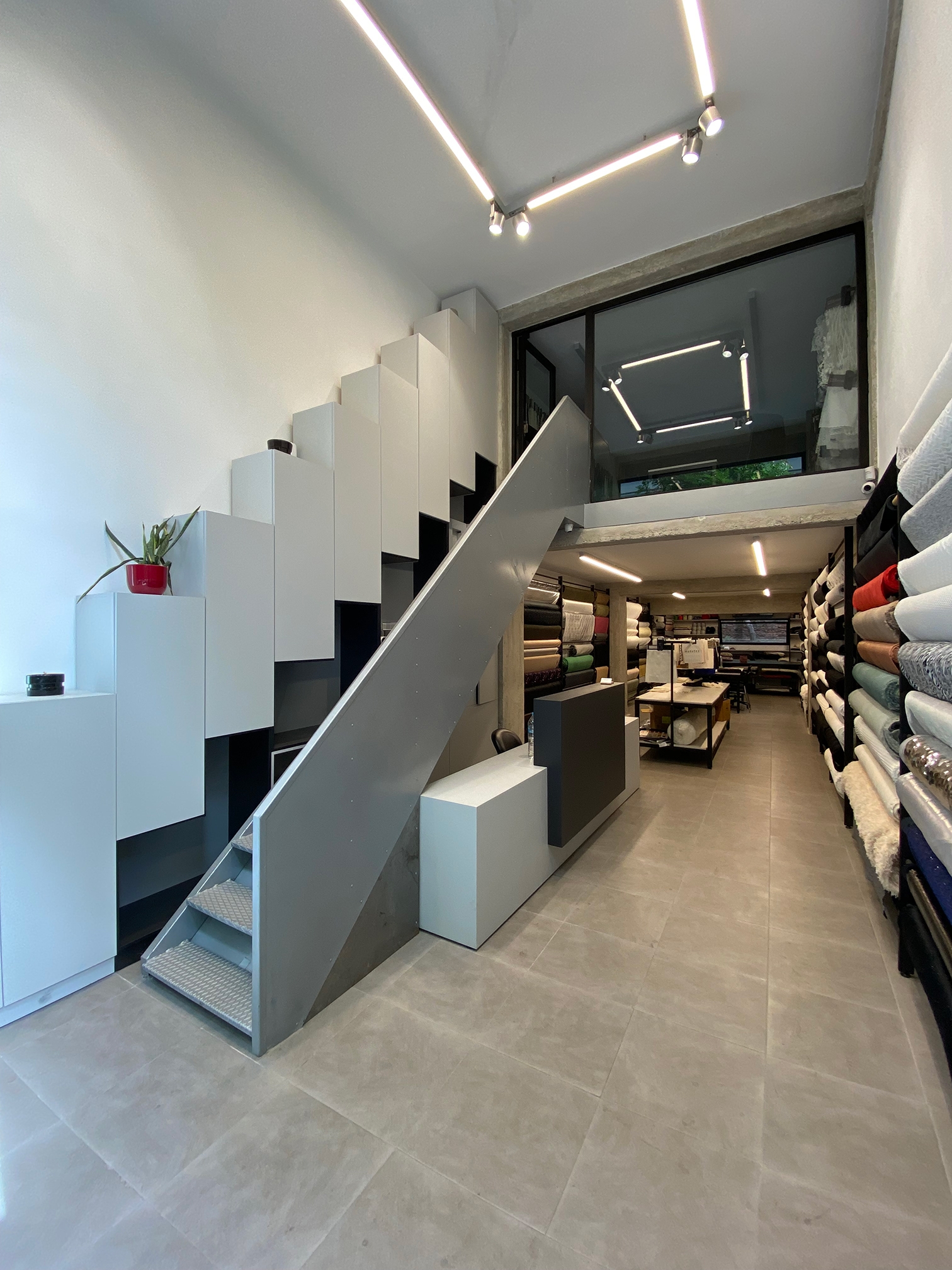  Step into the future of fashion with our trend-forward fabrics.